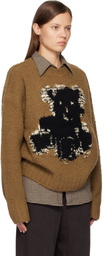 Acne Studios Tan Crewneck Sweater