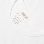 Edwin Men's Double Pack T-Shirt in White