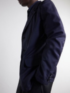 COMME DES GARÇONS SHIRT - Herringbone Shell Blazer - Blue