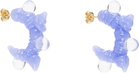 LEVENS JEWELS Spike Hoop Earrings