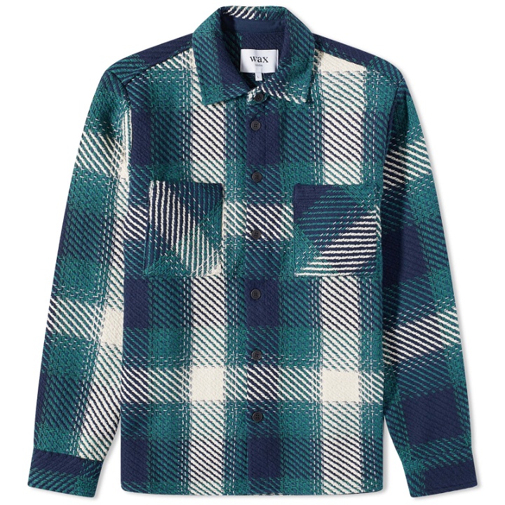Photo: Wax London Men's Whiting Ombre Overshirt in Green
