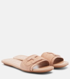 Hogan H685 suede slides