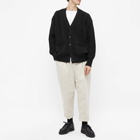 Undercover Men's Cable Knit Cardigan in Black