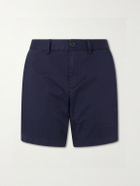Onia - Straight-Leg Cotton-Blend Shorts - Blue