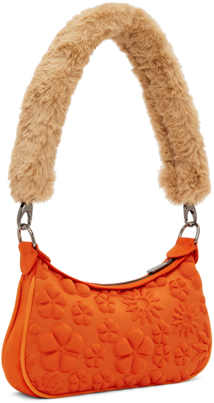 Paula Canovas Del Vas Orange Mini Carmen Shoulder Bag Paula 