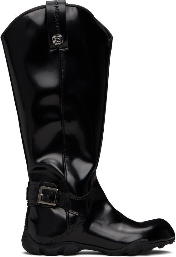 Photo: Rombaut Black No Cow Patent Cowboy Boots