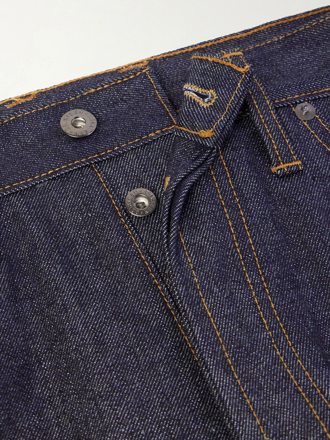 3sixteen - CS-100x Classic Straight-Leg Selvedge Jeans - Blue