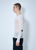 032C Knit Logo Print Top