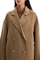LOULOU STUDIO long wool and cashmere coat 'borne Beige