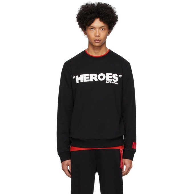 Photo: Hugo Black Boss Loves Bowie Edition Heroes Sweatshirt