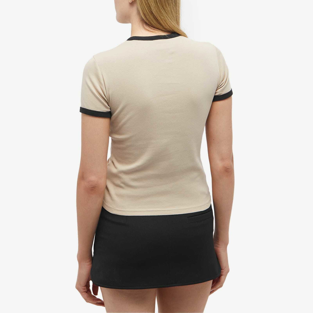 courrèges Women's Signature Contrast Shirt Black main image 1