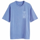 Magic Castles Men's New Age Dance T-Shirt in Cobalt Blue