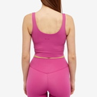 Stylerunner Women's Adaption Croppped Tank Vest Top in Magenta