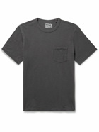 Faherty - Sunwashed Cotton-Jersey T-Shirt - Gray