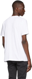 Frame White Cotton T-Shirt