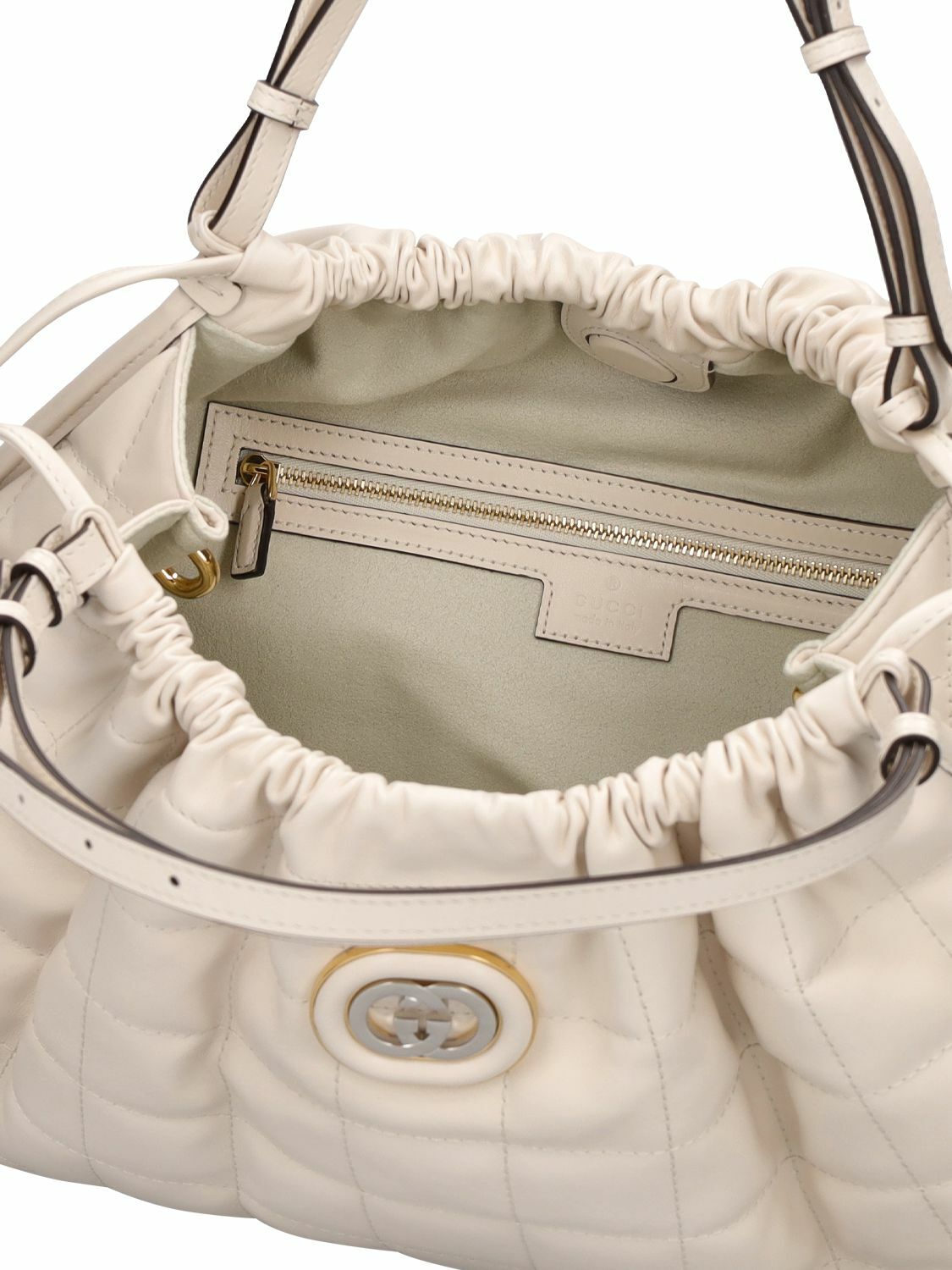 GUCCI - Gucci Deco Quilted Leather Tote Bag Gucci