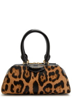 Givenchy Antigona East-west Mini Leopard-print Calf Hair Cross-body bag - One Size