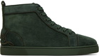 Christian Louboutin Green Fun Louis Sneakers