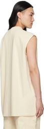 Rick Owens DRKSHDW Off-White Hollywood Tarp Tank Top