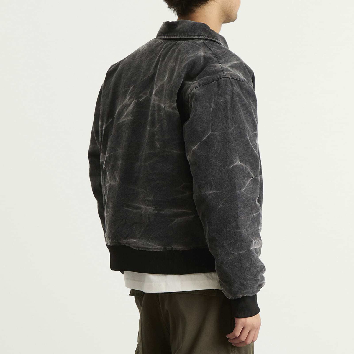 Heresy Men's Ooser Bomber Jacket in Ash