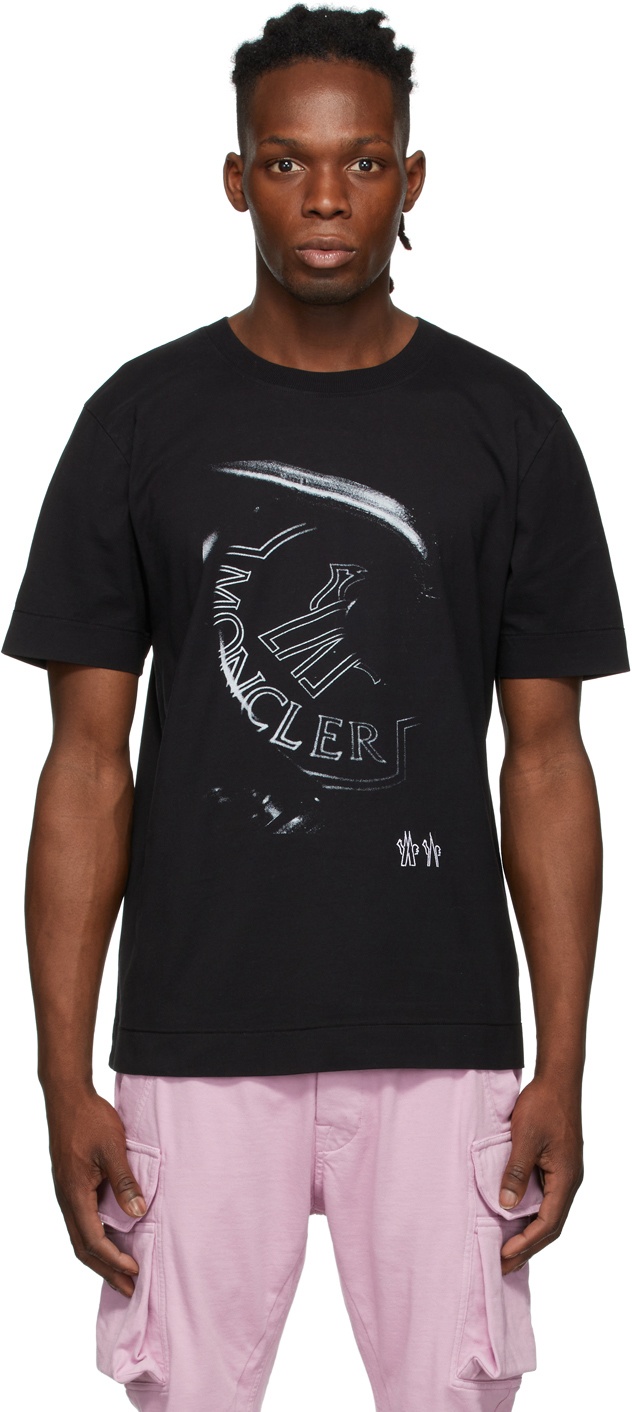 Moncler Genius 6 Moncler 1017 ALYX 9SM Black Logo T-Shirt Moncler