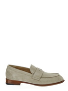 Alexander Mcqueen Suede Penny Loafers