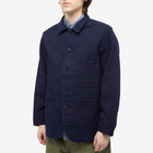 Blue Blue Japan Men's Sashiko Coverall Jacket in Indigo