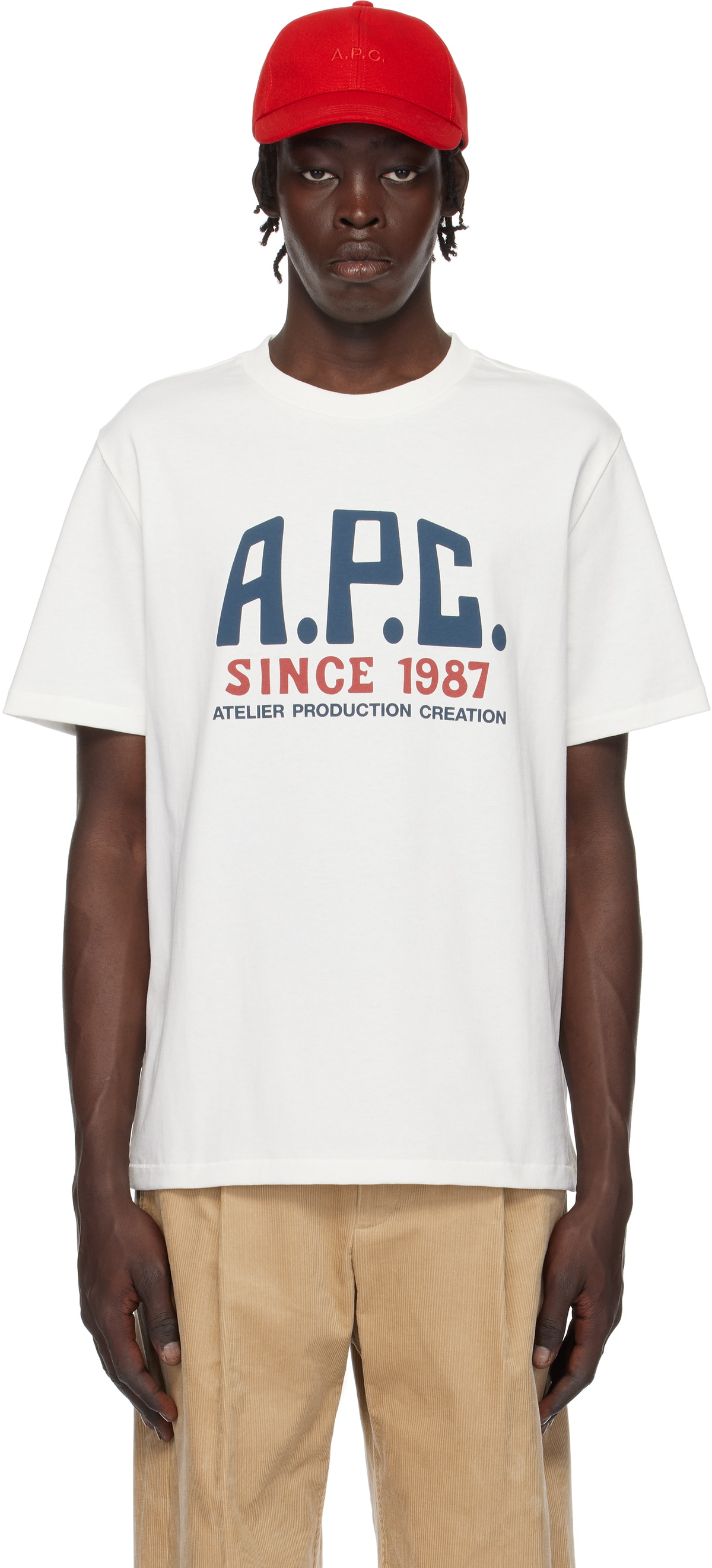 Tシャツ・カットソー A.P.C. T-SHIRT PRINT LABEL Print Label T-shirt | A.P.C.
