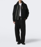 Sacai Wool blouson jacket