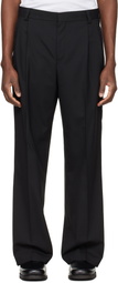 Hugo Black Modern-Fit Stretch Ripstop Trousers