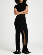 Rick Owens Womens Maxi skirt in Black