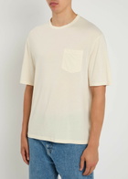 Officine Générale Benny Jersey T-shirt Cream