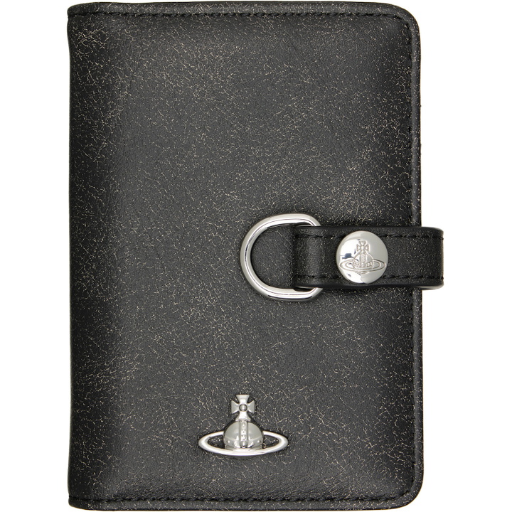 Photo: Vivienne Westwood Black Vertical Flap Card Holder