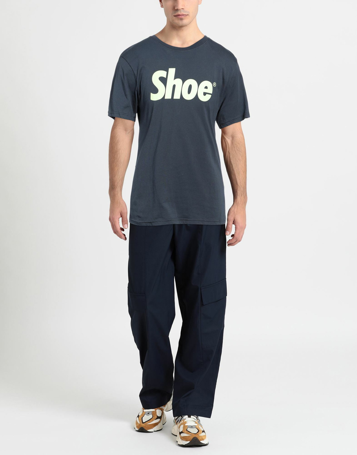 Shoe Mens T-shirt Midnight in Blue