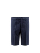 J.Lindeberg Technical Fabric Bermuda Shorts With Logo Patch