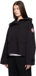 Canada Goose Black Tofino Rain Jacket