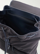 Montblanc - Panorama Leather-Trimmed Shell Backpack