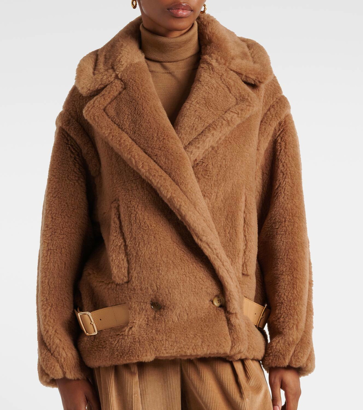 MAX MARA 25S TEDDY SHORT JACKET 072