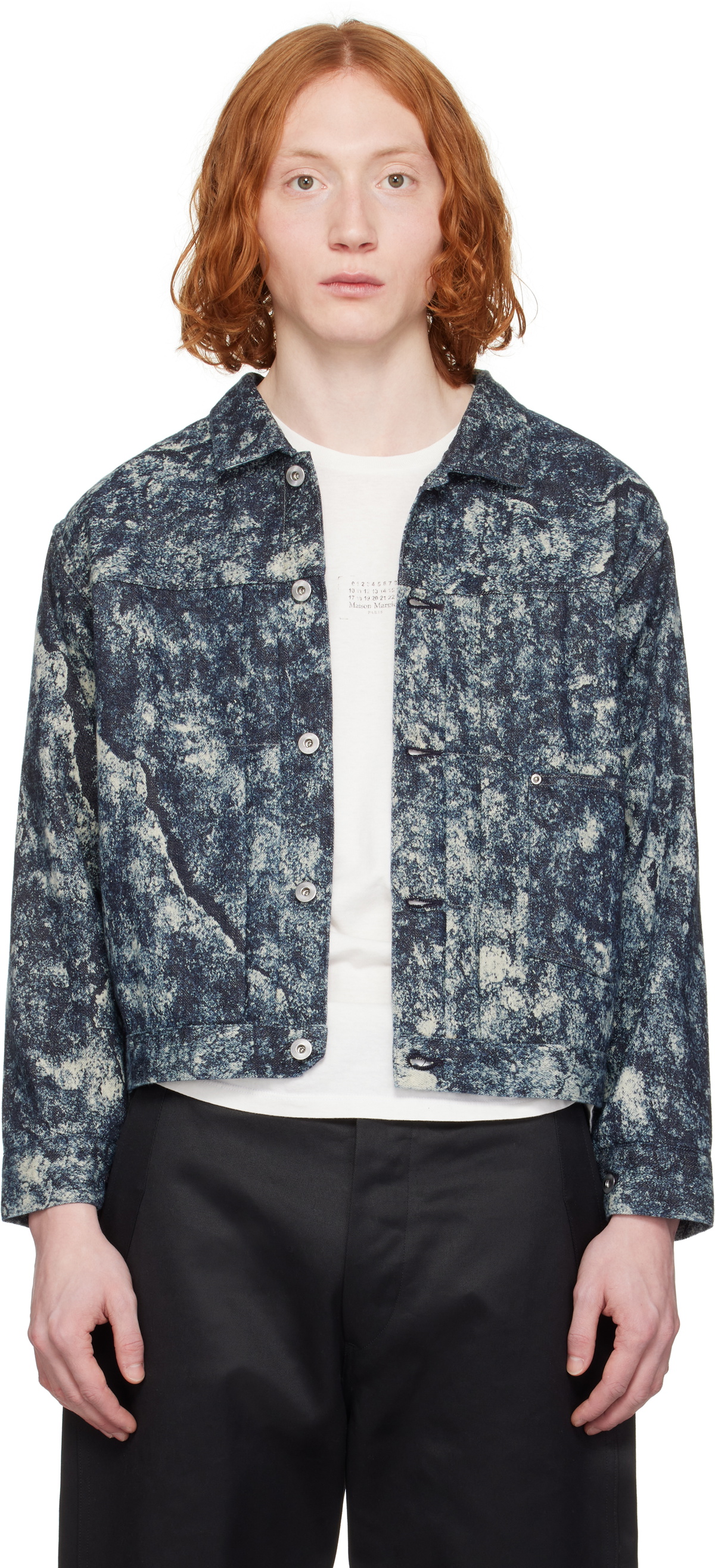 Taiga Takahashi Blue Lot. 309 Jacket Taiga Takahashi