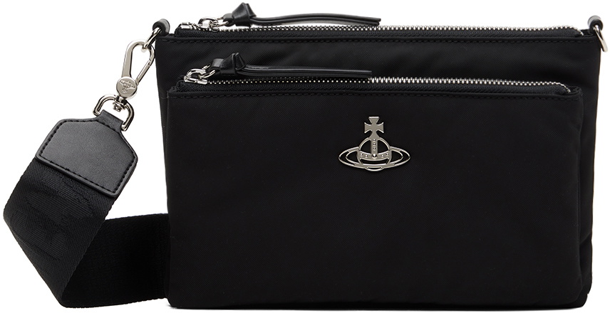 ★Vivienne Westwood★ Mini Round Crossbody Bag Black 5802000 Vivienne Westwood 'Round Mini' Shoulder Bag in Black | Lyst