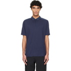Veilance Navy Frame SS Polo