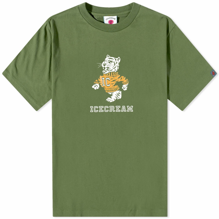 Photo: ICECREAM Men's Mascot T-Shirt in Green