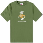 ICECREAM Men's Mascot T-Shirt in Green