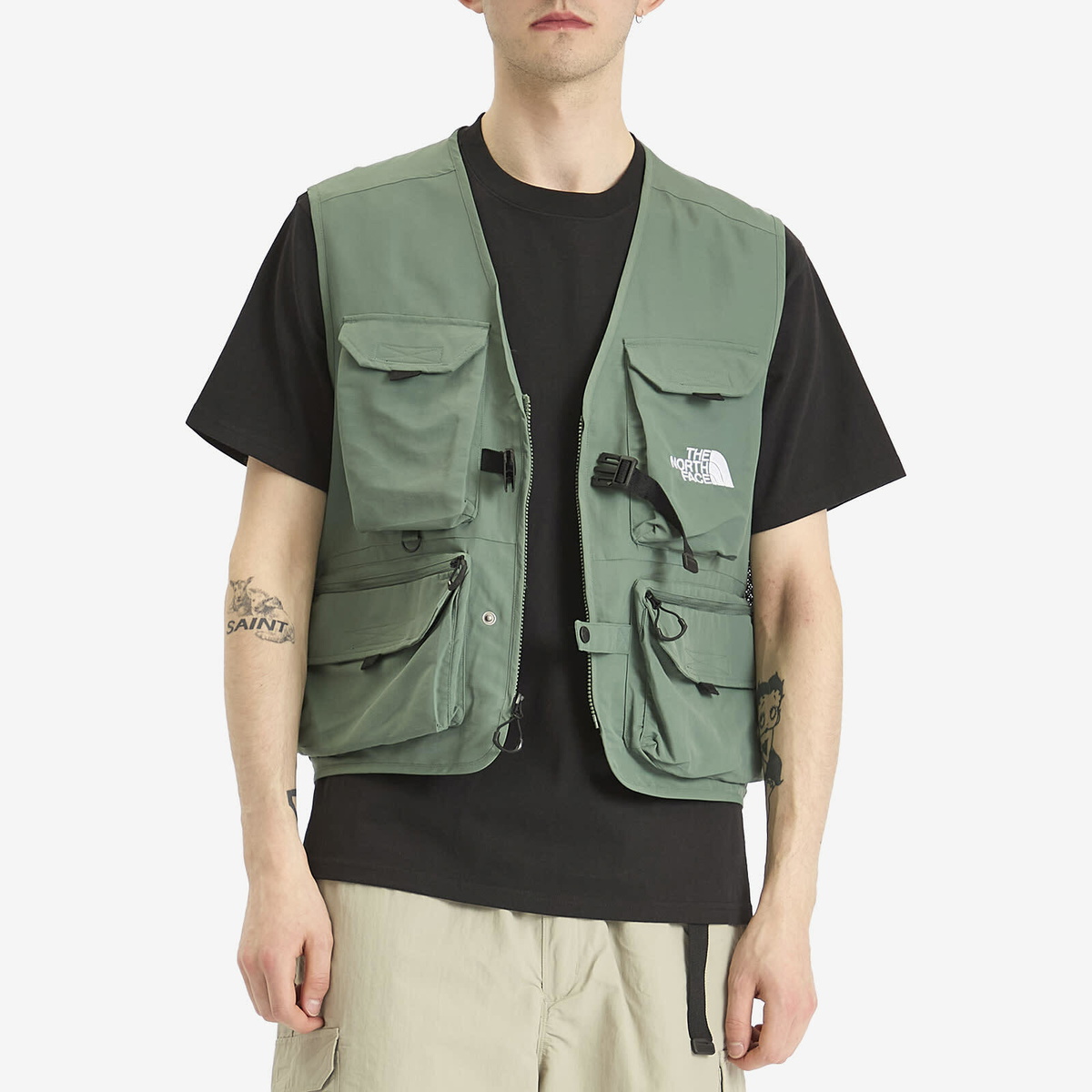The North Face Men's Nse Vest in Duck Green