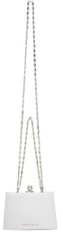 Ratio et Motus White Mini Twin Shoulder Bag