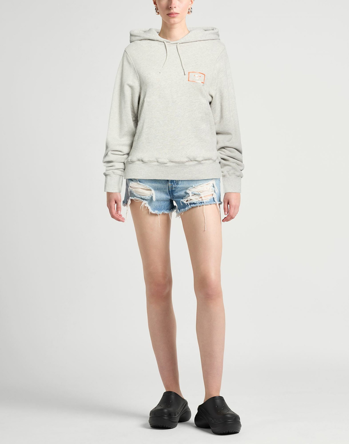 Martine Rose Womens Sweatshirt Light in Grey