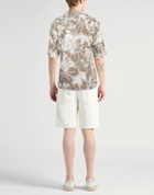 Lardini Mens Shirt Khaki