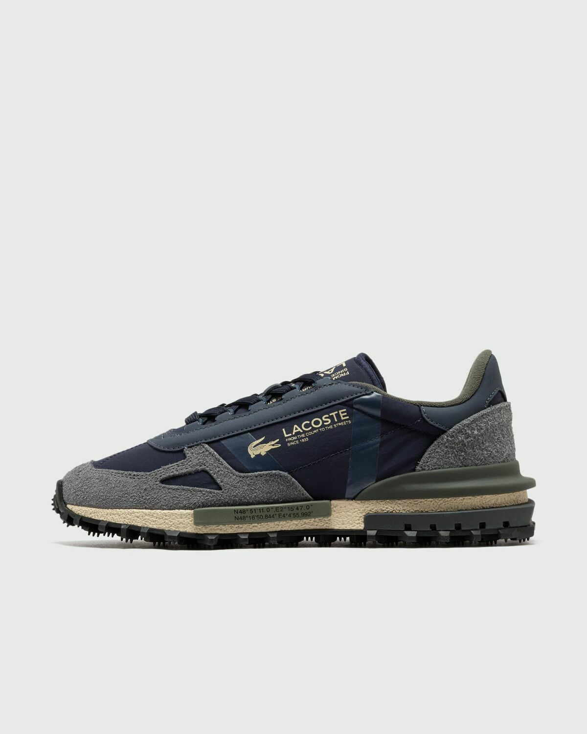 Lacoste ELITE ACTIVE 125 2 SMA Blue Mens Lowtop Lacoste