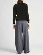 Agnona Womens Turtleneck in Black