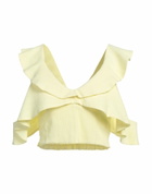Maje Womens Top Pastel in Yellow